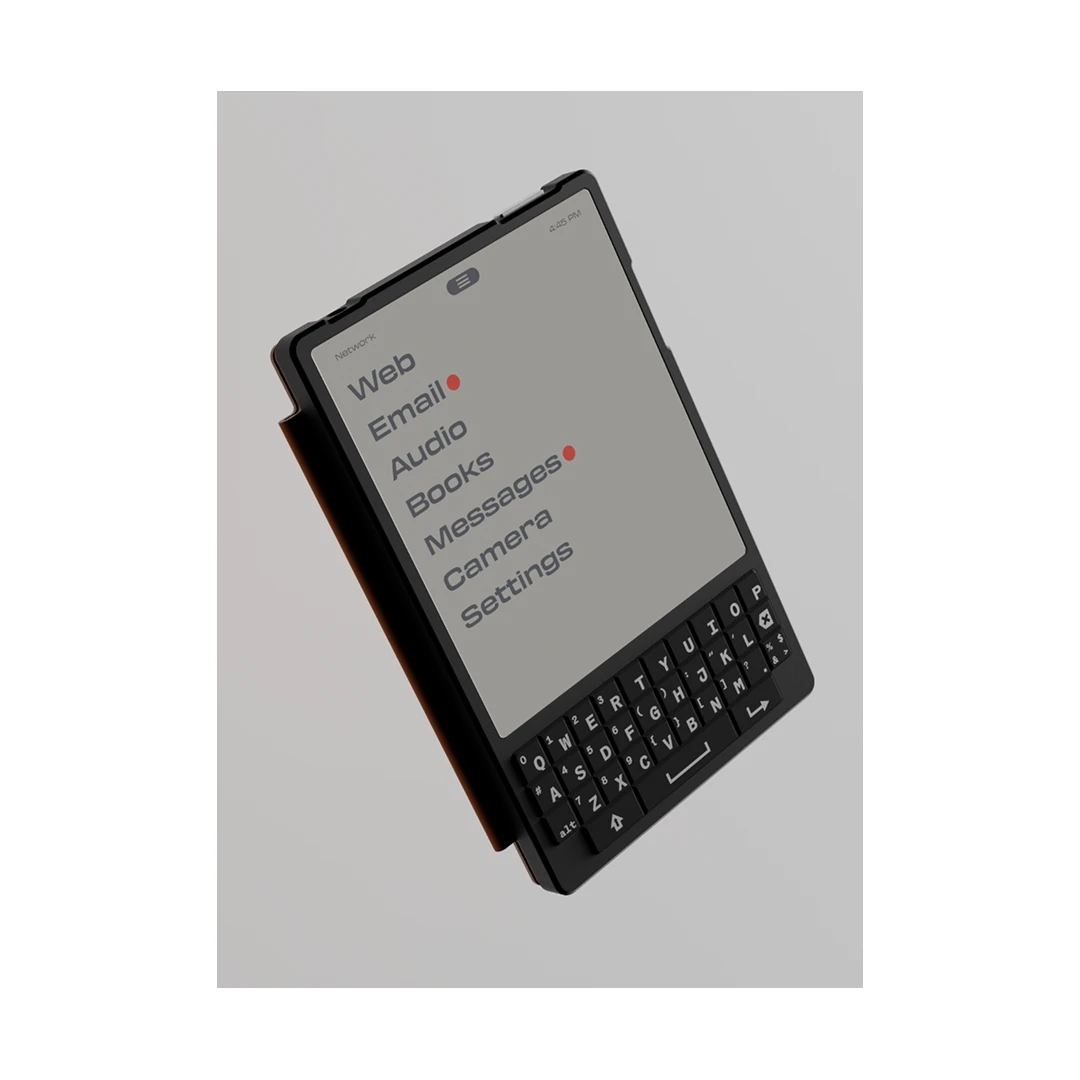 E-ink phone detail