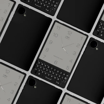 E-ink phone