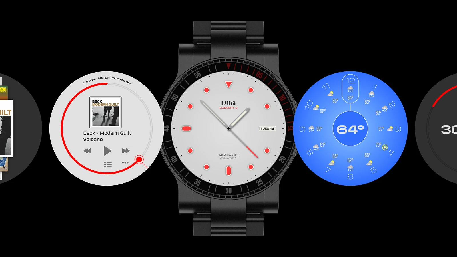 Watch screens